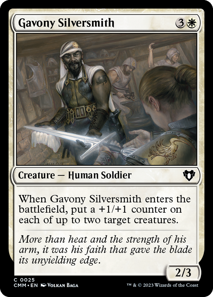 Gavony Silversmith [Commander Masters] | Multizone: Comics And Games