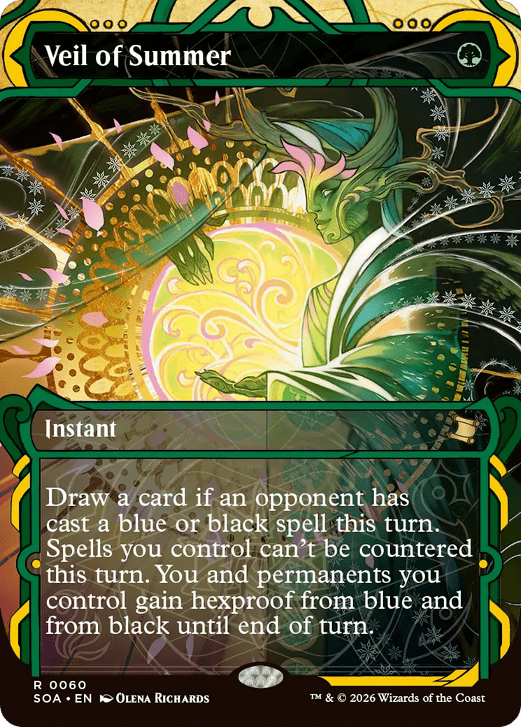 Veil of Summer [Secrets of Strixhaven: Mystical Archive] MTG Single Magic: The Gathering  | Multizone: Comics And Games