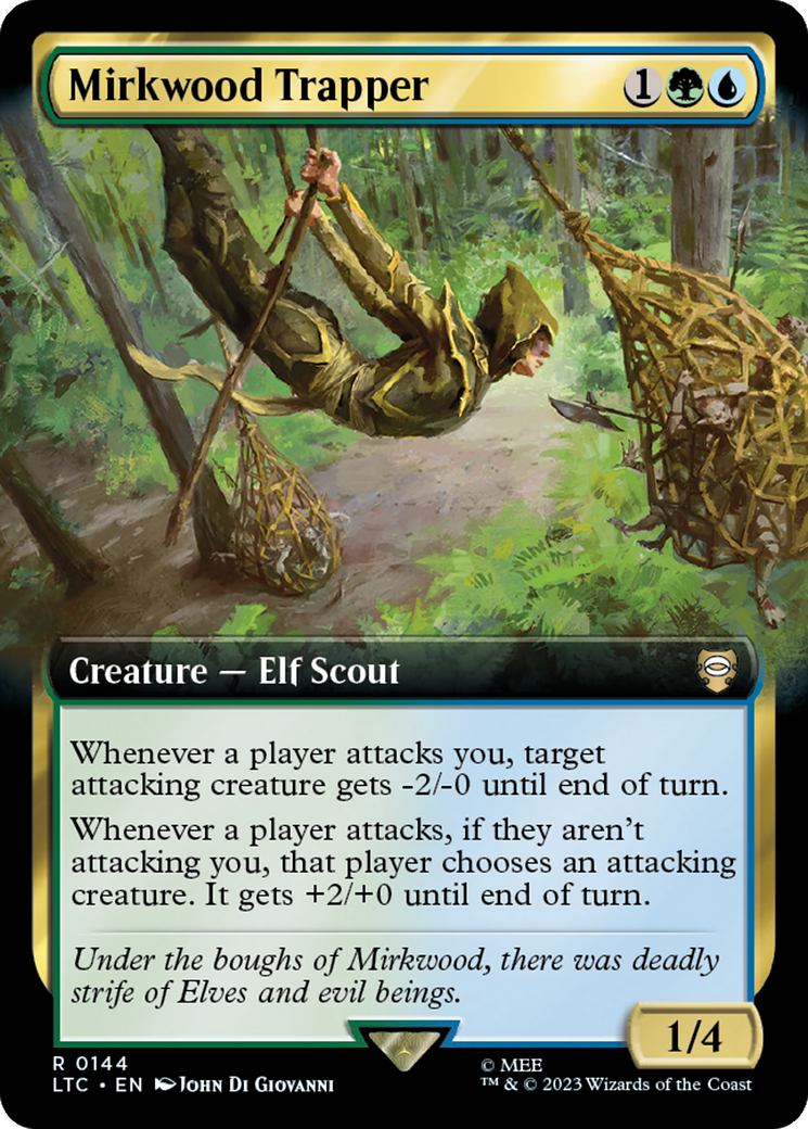 Mirkwood Trapper (Extended Art) [The Lord of the Rings: Tales of Middle-Earth Commander] | Multizone: Comics And Games