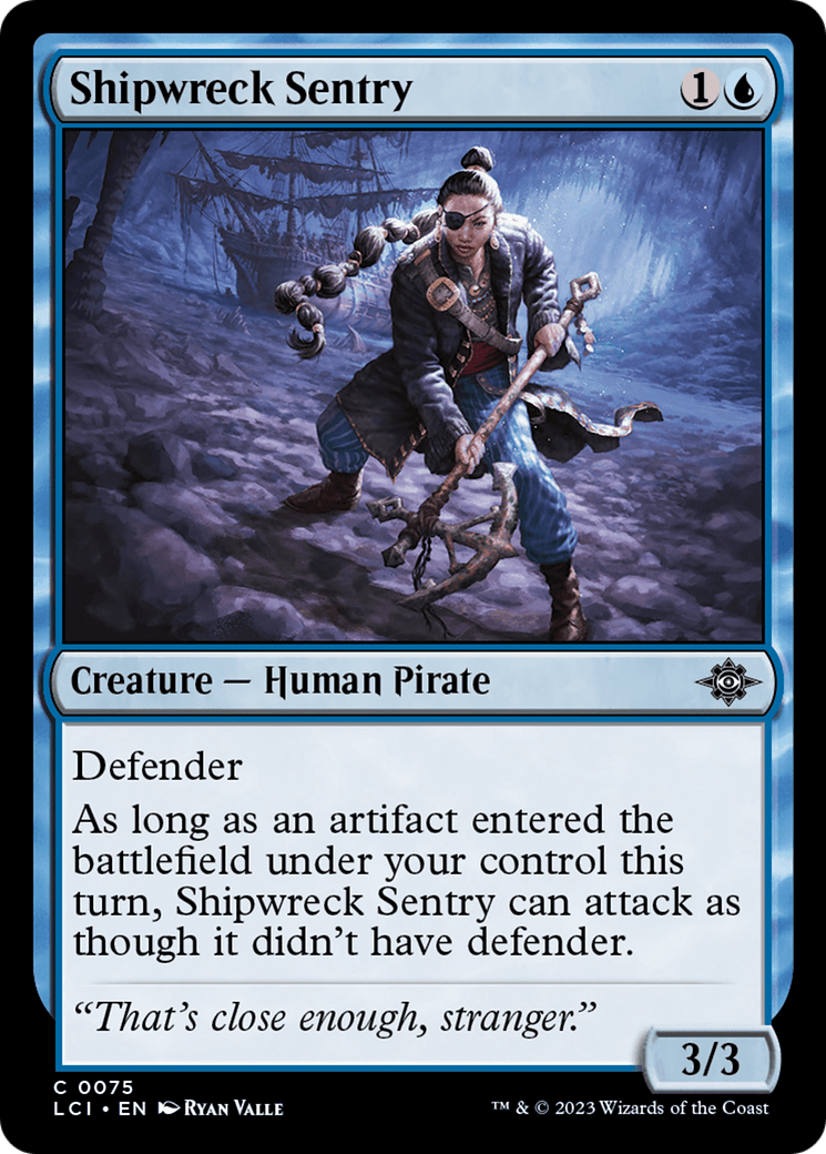 Shipwreck Sentry [The Lost Caverns of Ixalan] MTG Single Magic: The Gathering  | Multizone: Comics And Games