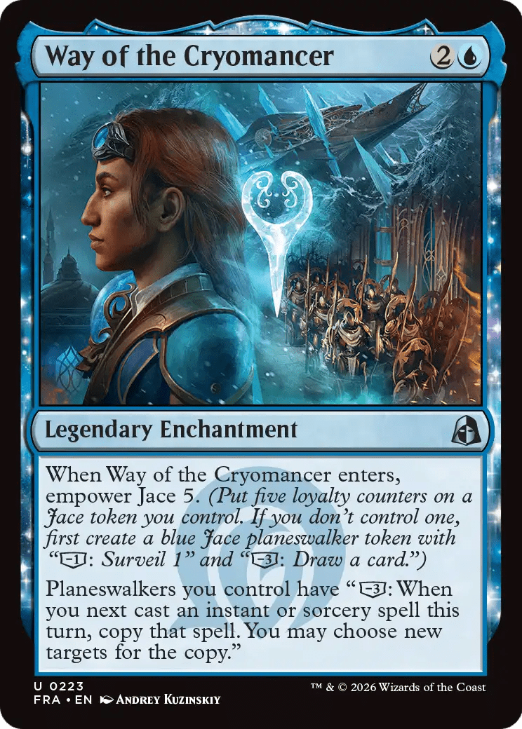 Way of the Cryomancer [Reality Fracture] MTG Single Magic: The Gathering  | Multizone: Comics And Games