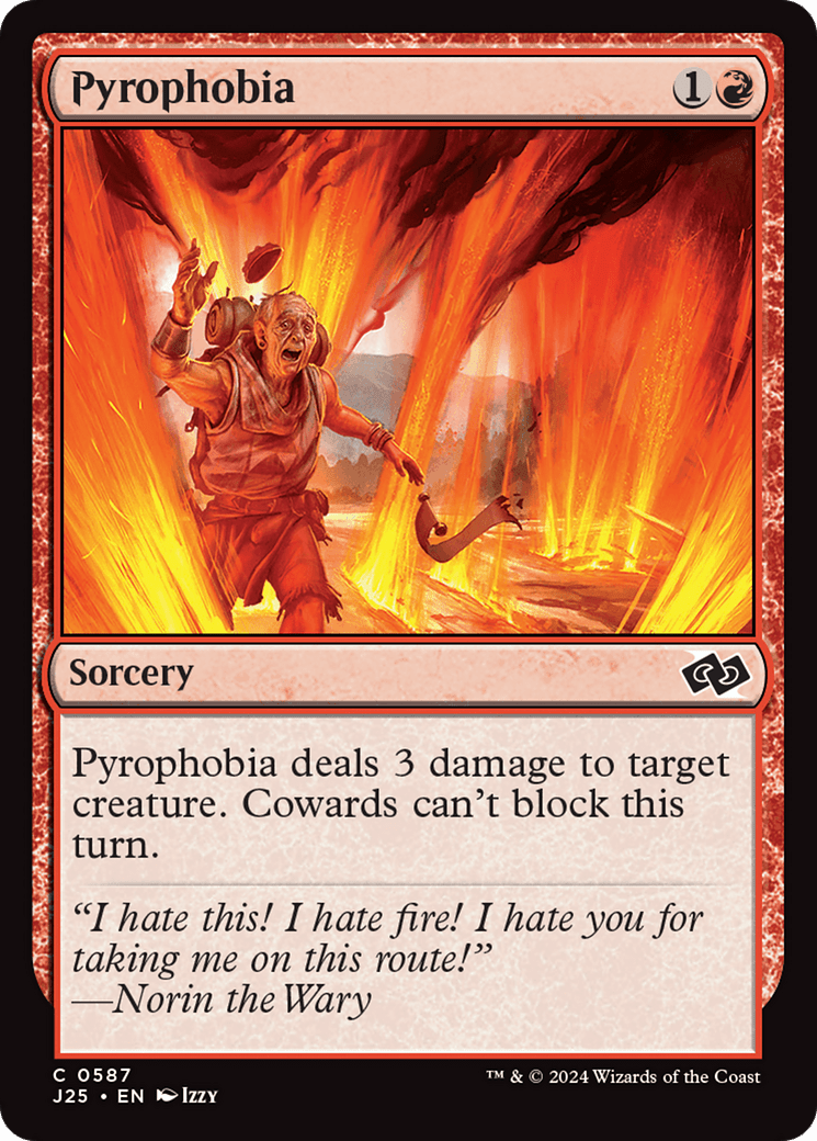 Pyrophobia [Foundations Jumpstart] MTG Single Magic: The Gathering  | Multizone: Comics And Games