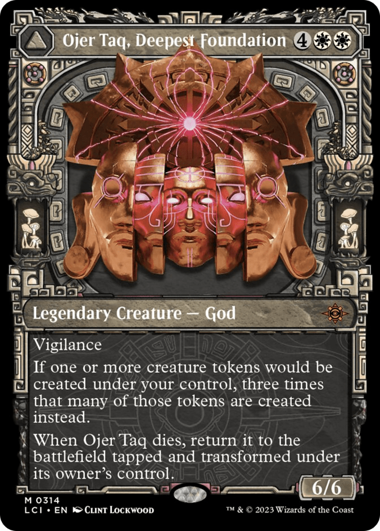 Ojer Taq, Deepest Foundation // Temple of Civilization (Showcase) [The Lost Caverns of Ixalan] MTG Single Magic: The Gathering  | Multizone: Comics And Games
