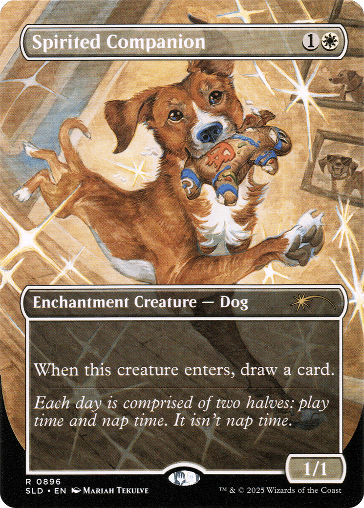 Spirited Companion (0896) [Secret Lair Drop Series] MTG Single Magic: The Gathering  | Multizone: Comics And Games