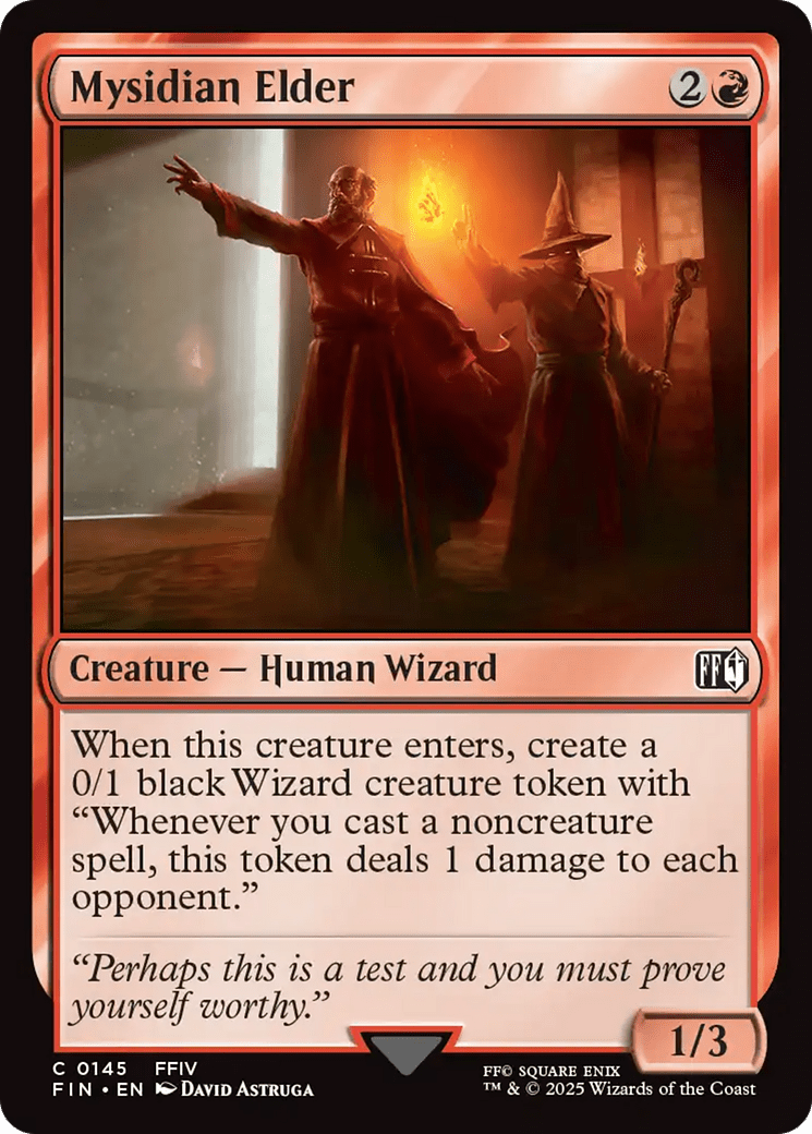 Mysidian Elder [FINAL FANTASY] MTG Single Magic: The Gathering  | Multizone: Comics And Games