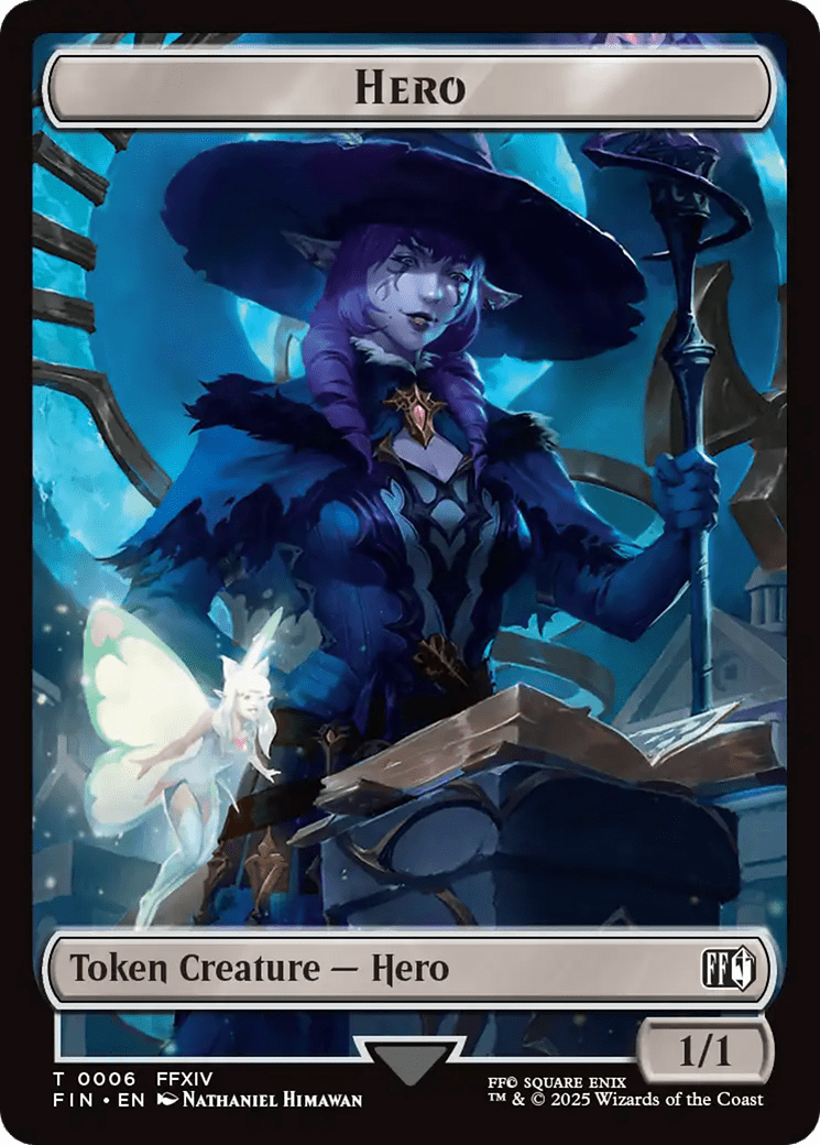 Hero (0006) // Treasure Double-Sided Token [FINAL FANTASY Tokens] MTG Single Magic: The Gathering  | Multizone: Comics And Games