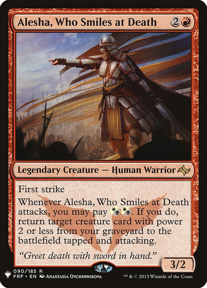 Alesha, Who Smiles at Death [Mystery Booster] MTG Single Magic: The Gathering  | Multizone: Comics And Games