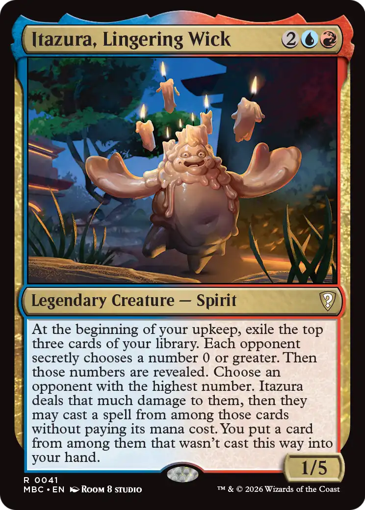 Itazura, Lingering Wick [Mystery Booster: Commander Edition] | Multizone: Comics And Games
