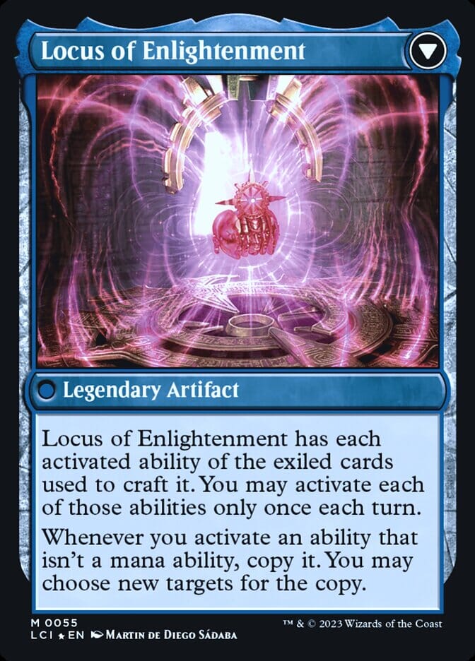 The Enigma Jewel // Locus of Enlightenment [The Lost Caverns of Ixalan Prerelease Cards] MTG Single Magic: The Gathering  | Multizone: Comics And Games