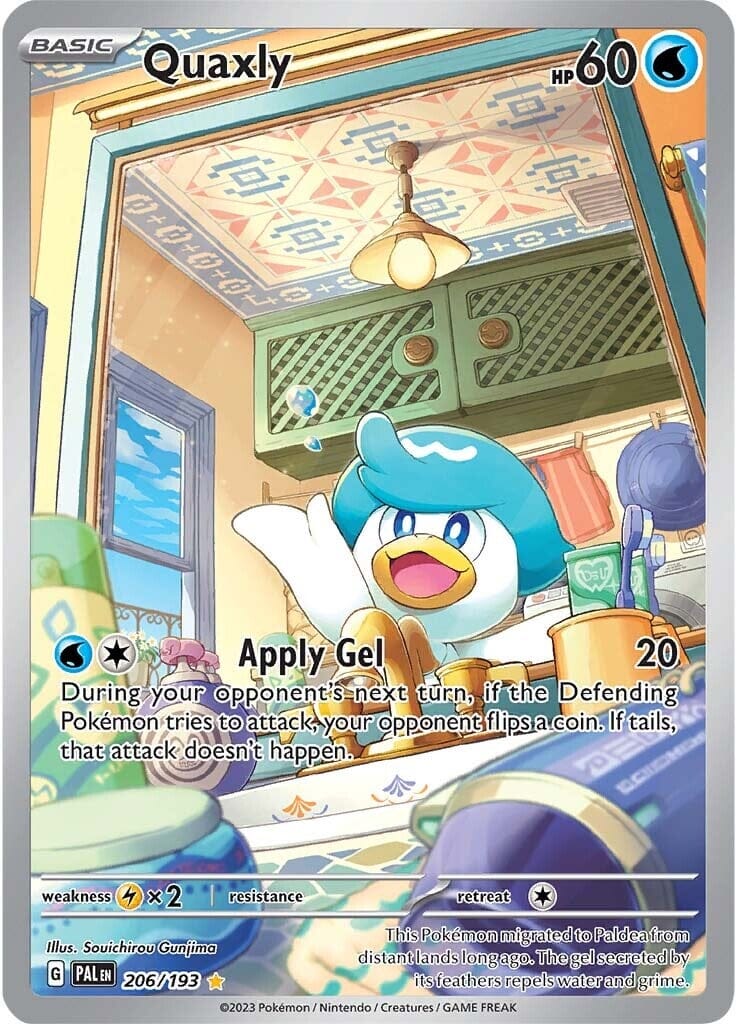 Quaxly (206/193) [Scarlet & Violet: Paldea Evolved] Pokemon Single Pokémon  | Multizone: Comics And Games
