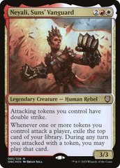 Neyali, Suns' Vanguard [Phyrexia: All Will Be One Commander] MTG Single Magic: The Gathering  | Multizone: Comics And Games