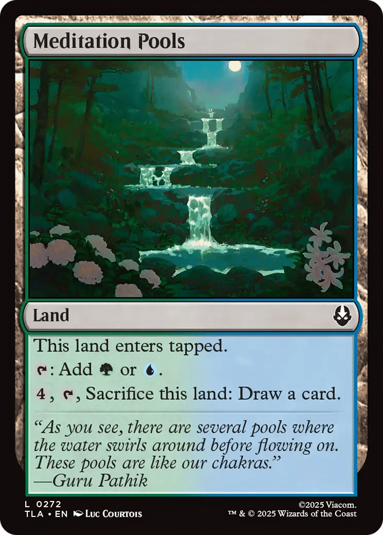 Meditation Pools [Avatar: The Last Airbender] MTG Single Magic: The Gathering  | Multizone: Comics And Games