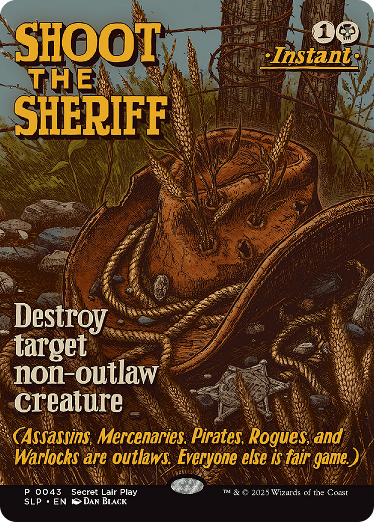 Shoot the Sheriff [Secret Lair Showdown] MTG Single Magic: The Gathering  | Multizone: Comics And Games