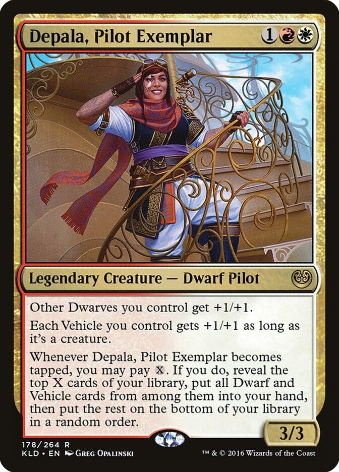 Depala, Pilot Exemplar [Kaladesh] MTG Single Magic: The Gathering  | Multizone: Comics And Games