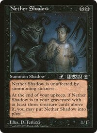 Nether Shadow (4th Place) (Oversized) [Oversize Cards] MTG Single Magic: The Gathering  | Multizone: Comics And Games