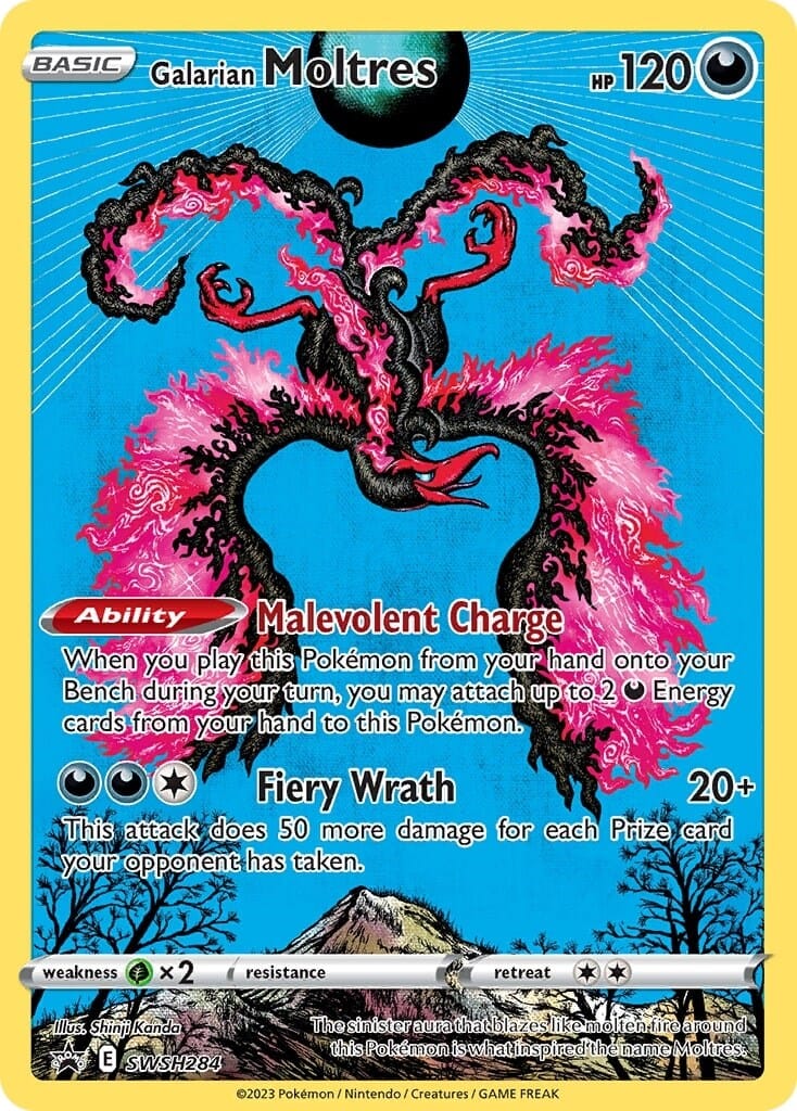 Galarian Moltres (SWSH284) [Sword & Shield: Black Star Promos] Pokemon Single Pokémon  | Multizone: Comics And Games