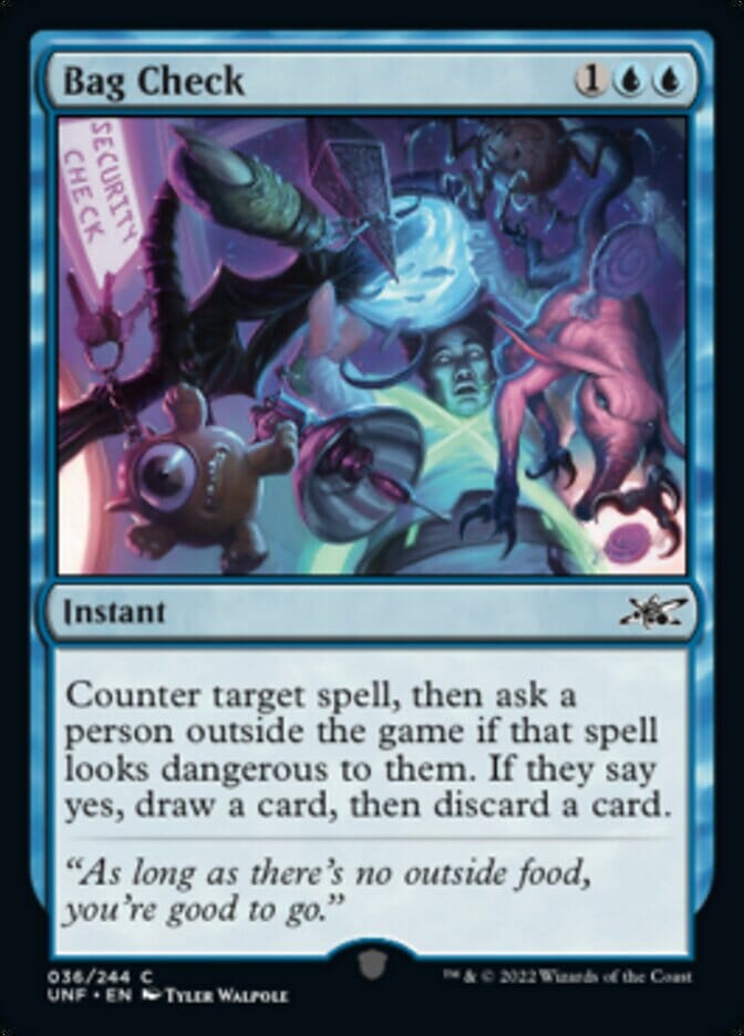 Bag Check [Unfinity] MTG Single Magic: The Gathering  | Multizone: Comics And Games