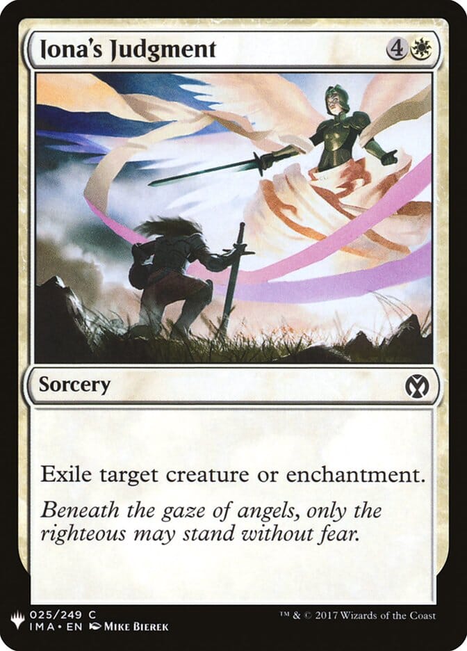 Iona's Judgment [Mystery Booster] MTG Single Magic: The Gathering  | Multizone: Comics And Games