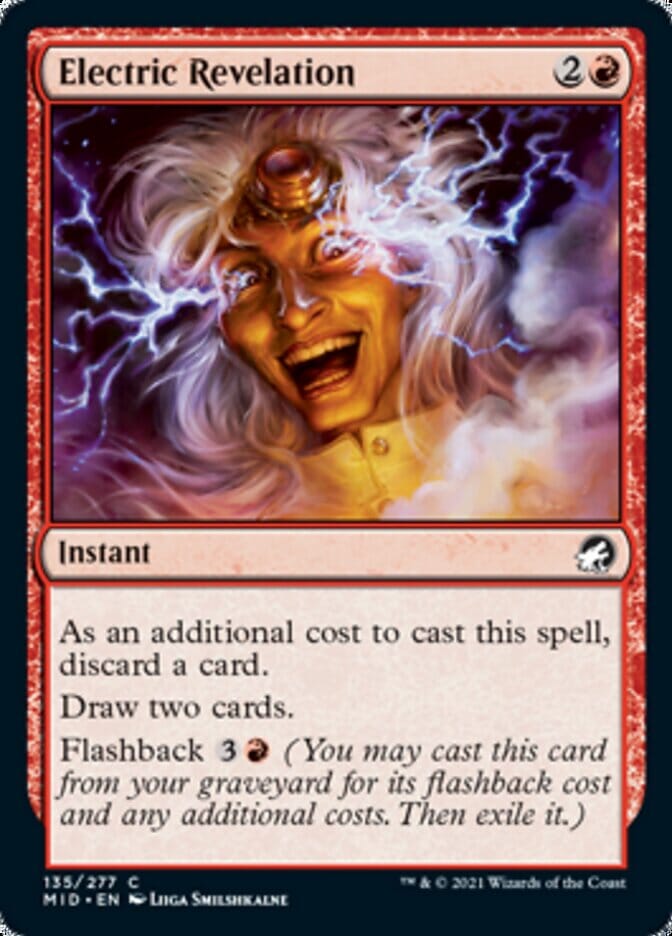 Electric Revelation [Innistrad: Midnight Hunt] MTG Single Magic: The Gathering  | Multizone: Comics And Games
