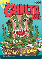Ghalta, Primal Hunger (Borderless) [Secret Lair Drop Series] MTG Single Magic: The Gathering  | Multizone: Comics And Games