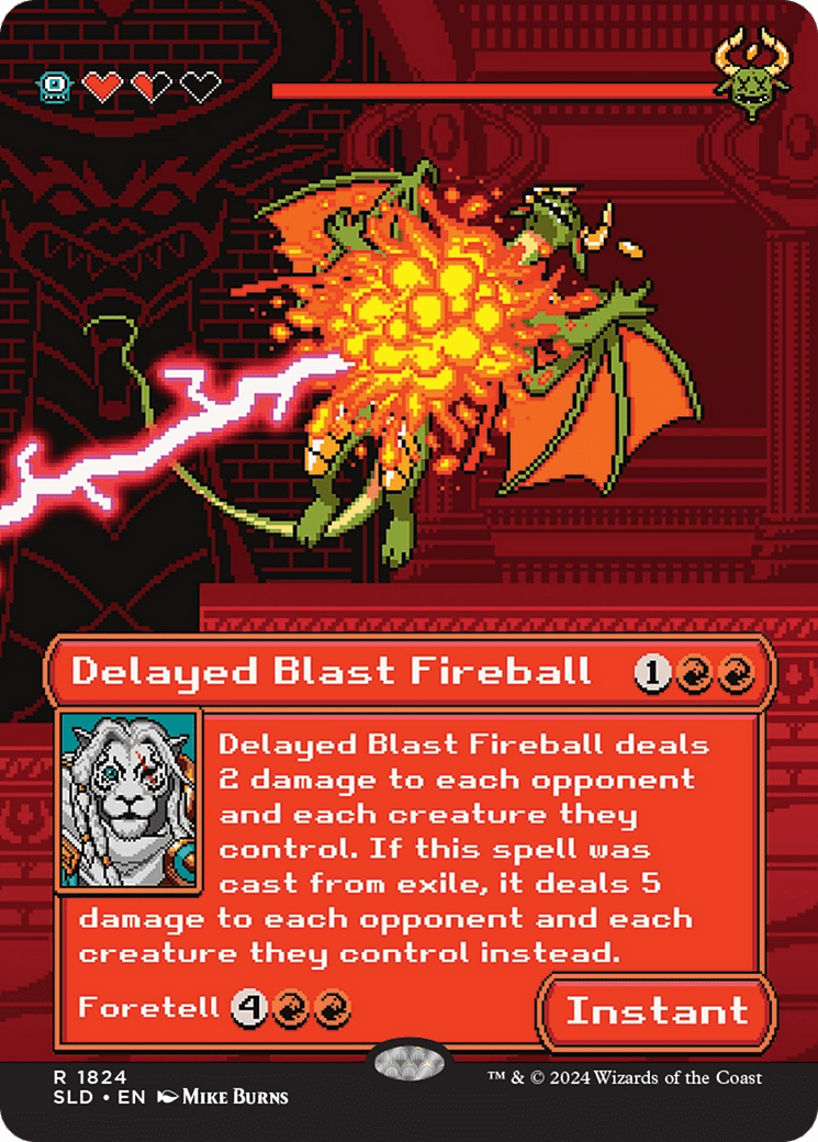 Delayed Blast Fireball [Secret Lair Drop Series] MTG Single Magic: The Gathering  | Multizone: Comics And Games