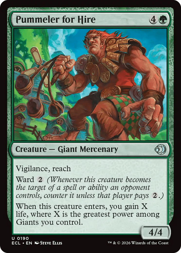 Pummeler for Hire [Lorwyn Eclipsed] MTG Single Magic: The Gathering  | Multizone: Comics And Games