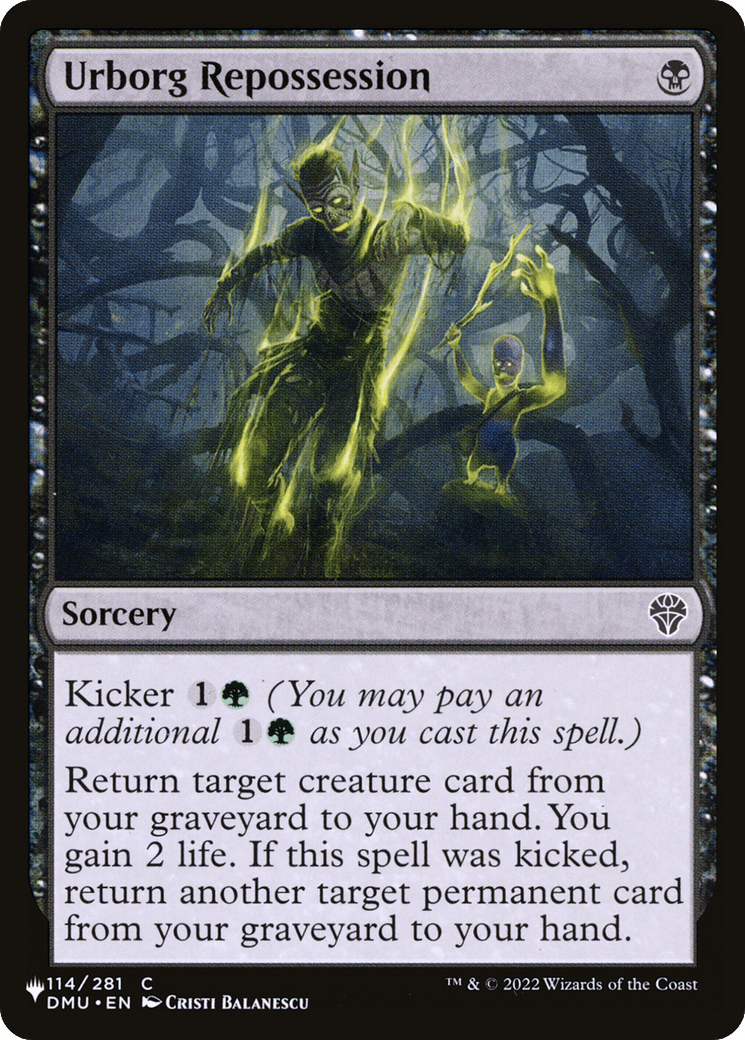 Urborg Repossession [The List] MTG Single Magic: The Gathering  | Multizone: Comics And Games