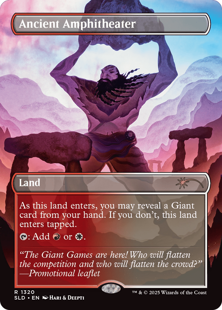 Ancient Amphitheater [Secret Lair Drop Series] MTG Single Magic: The Gathering  | Multizone: Comics And Games
