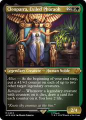 Cleopatra, Exiled Pharaoh (Foil Etched) [Assassin's Creed] | Multizone: Comics And Games