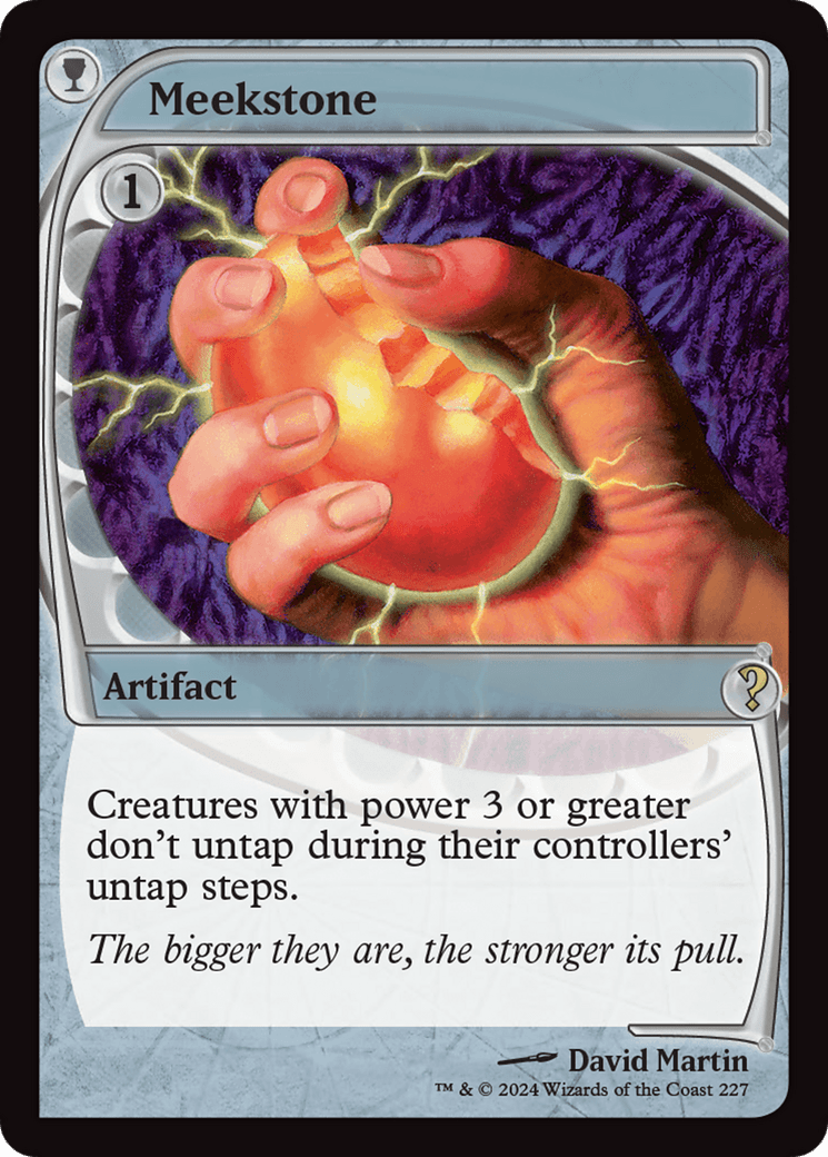 Meekstone (Future Sight) [Mystery Booster 2] MTG Single Magic: The Gathering  | Multizone: Comics And Games