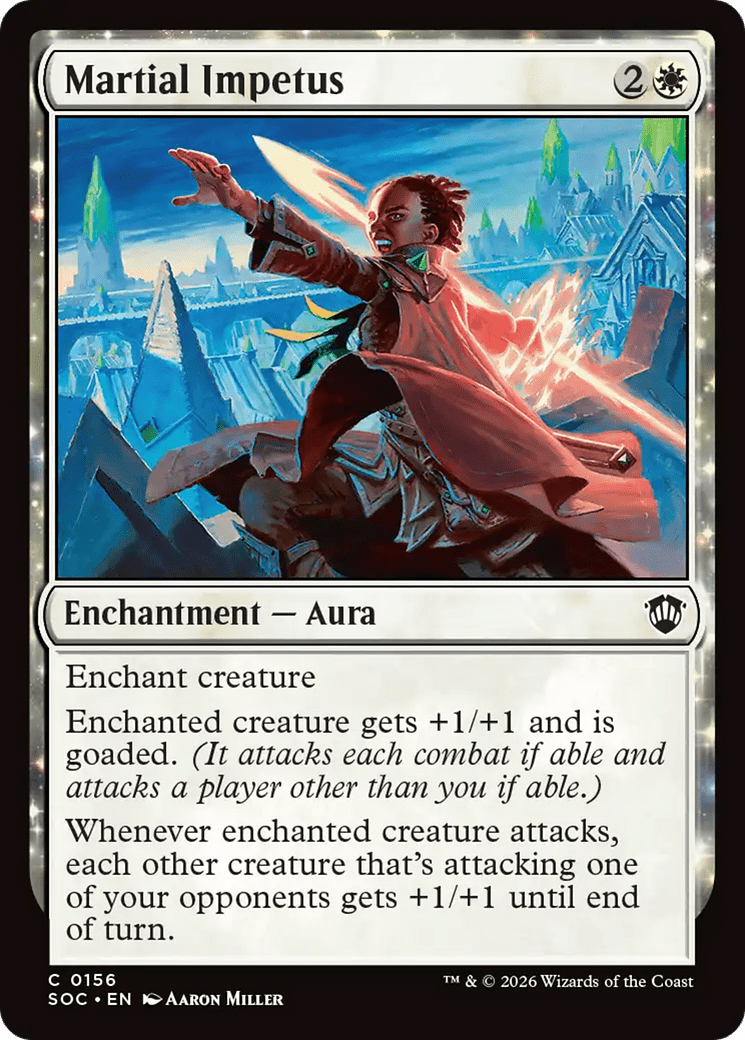 Martial Impetus [Secrets of Strixhaven Commander] MTG Single Magic: The Gathering  | Multizone: Comics And Games