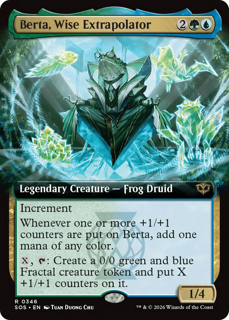 Berta, Wise Extrapolator (Extended Art) [Secrets of Strixhaven] MTG Single Magic: The Gathering  | Multizone: Comics And Games