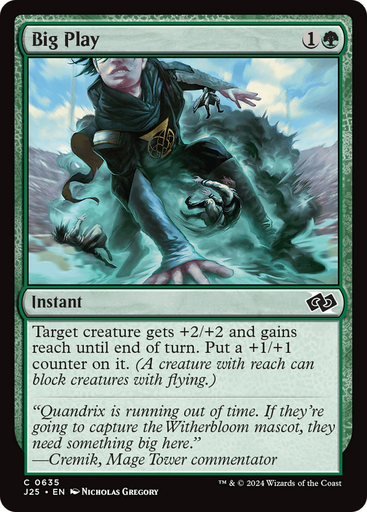 Big Play [Foundations Jumpstart] MTG Single Magic: The Gathering  | Multizone: Comics And Games