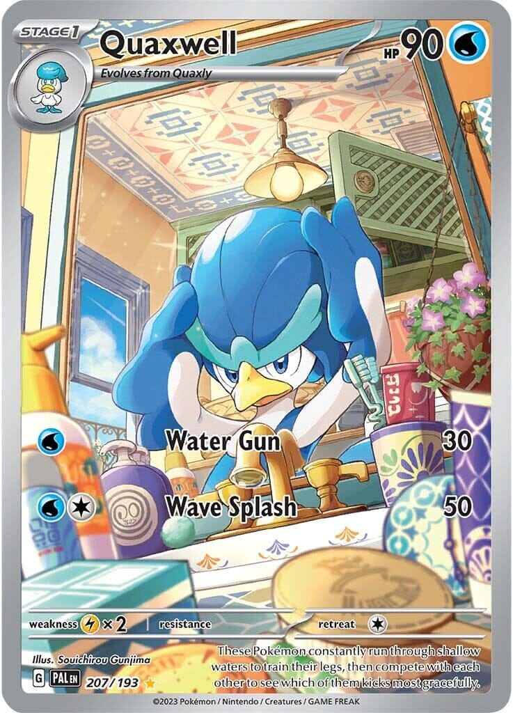 Quaxwell (207/193) [Scarlet & Violet: Paldea Evolved] Pokemon Single Pokémon  | Multizone: Comics And Games