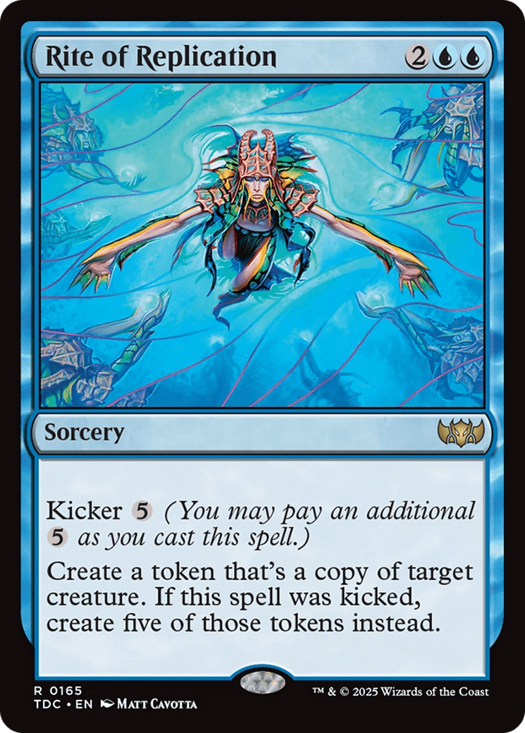 Rite of Replication [Tarkir: Dragonstorm Commander] MTG Single Magic: The Gathering  | Multizone: Comics And Games