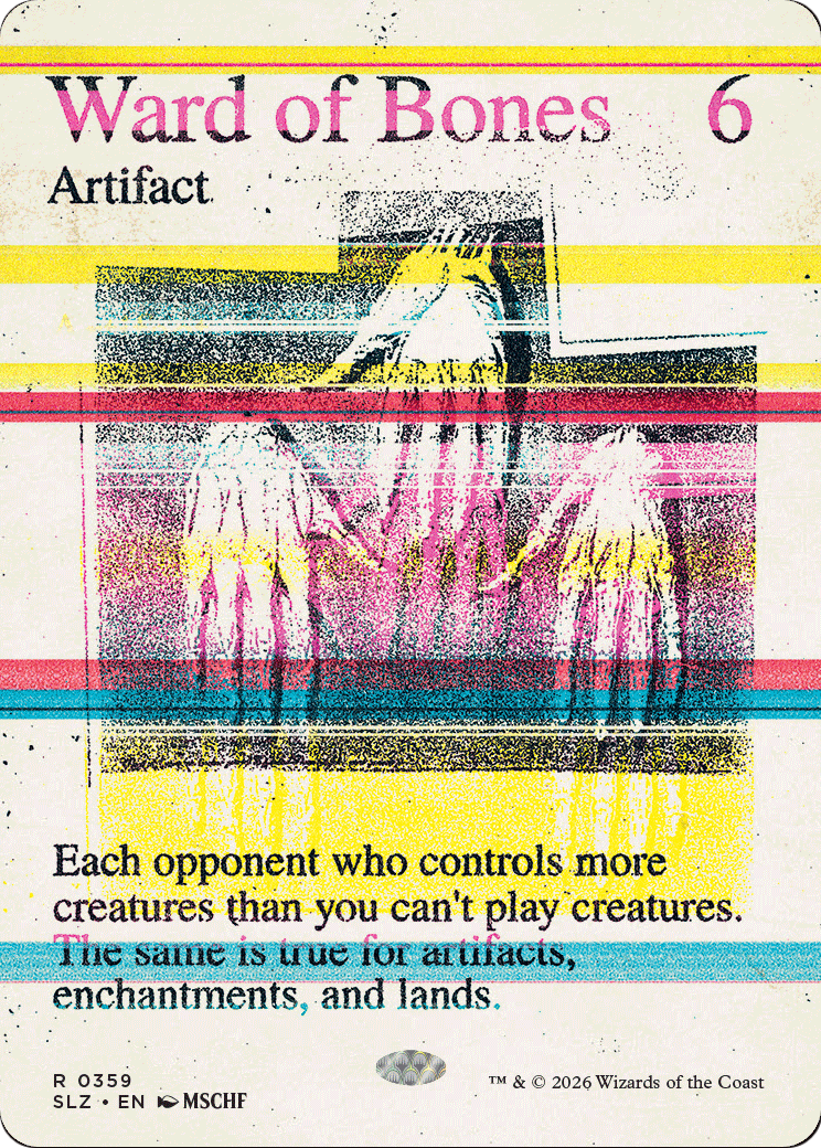 Ward of Bones (0359) [Secret Lair x MSCHF: The Zeta Set] MTG Single Magic: The Gathering  | Multizone: Comics And Games