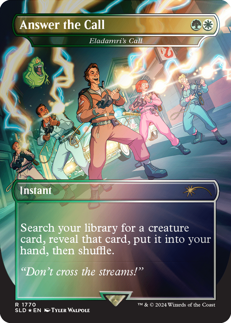 Answer the Call - Eladamri's Call (Rainbow Foil) [Secret Lair Drop Series] MTG Single Magic: The Gathering  | Multizone: Comics And Games