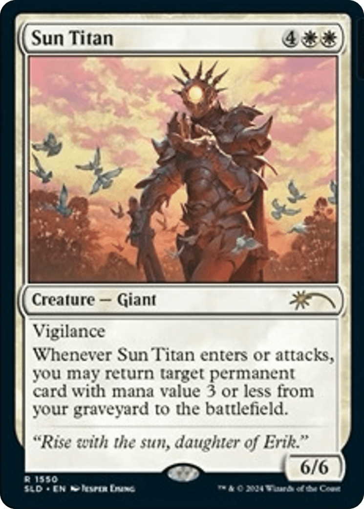 Sun Titan (Rainbow Foil) [Secret Lair Drop Series] MTG Single Magic: The Gathering  | Multizone: Comics And Games