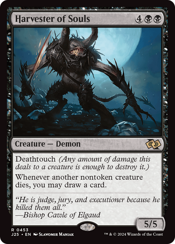 Harvester of Souls [Foundations Jumpstart] MTG Single Magic: The Gathering  | Multizone: Comics And Games