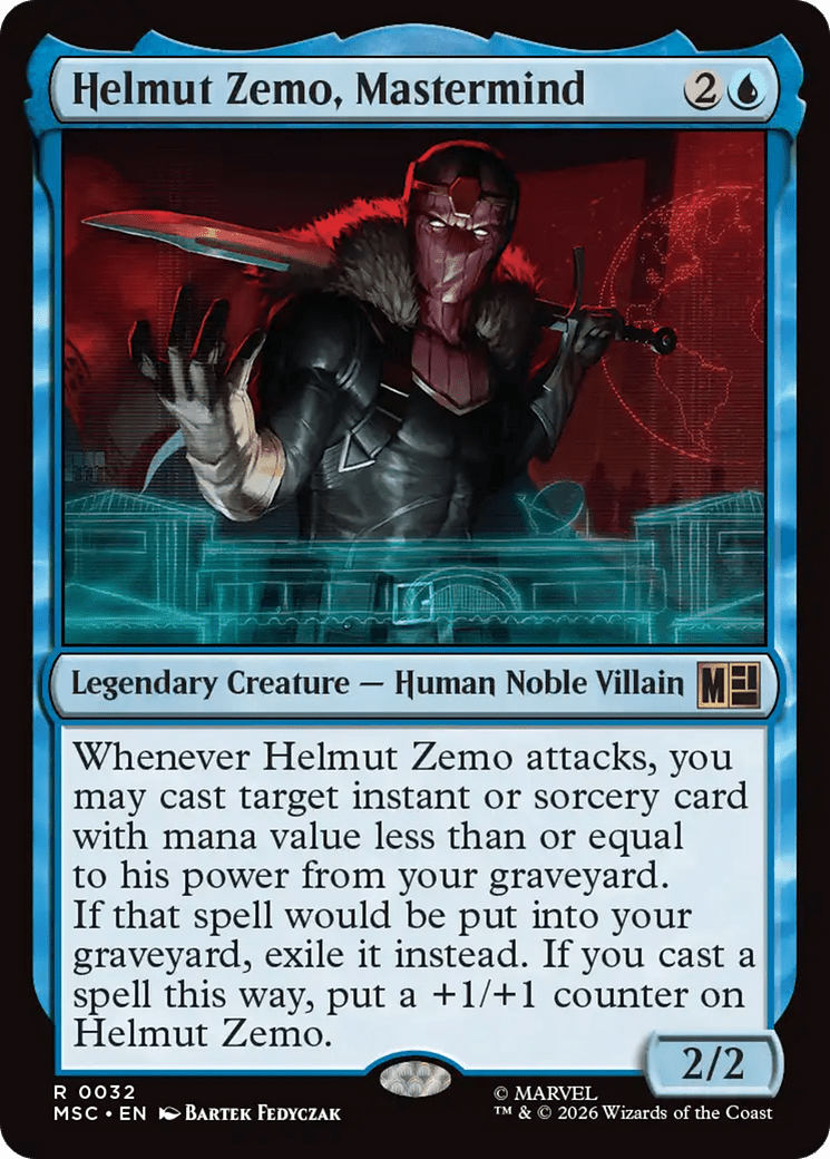Helmut Zemo, Mastermind [Marvel Super Heroes Commander] | Multizone: Comics And Games