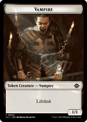 Vampire (0004) // Vampire Demon Double-Sided Token [The Lost Caverns of Ixalan Commander Tokens] MTG Single Magic: The Gathering  | Multizone: Comics And Games