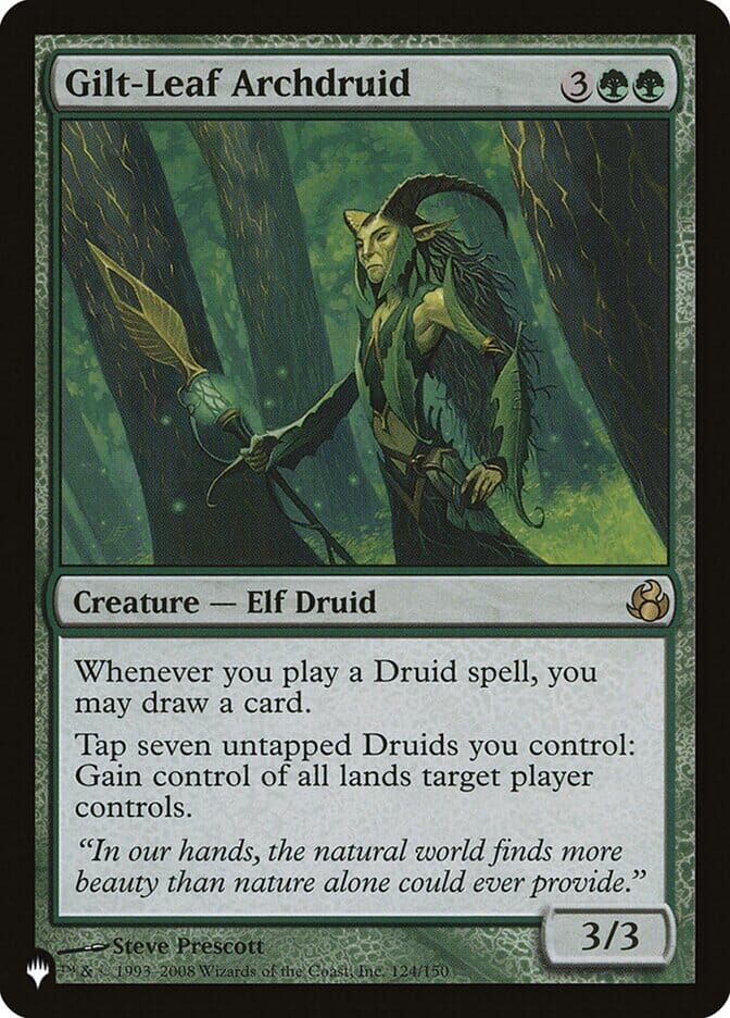 Gilt-Leaf Archdruid [The List] MTG Single Magic: The Gathering  | Multizone: Comics And Games