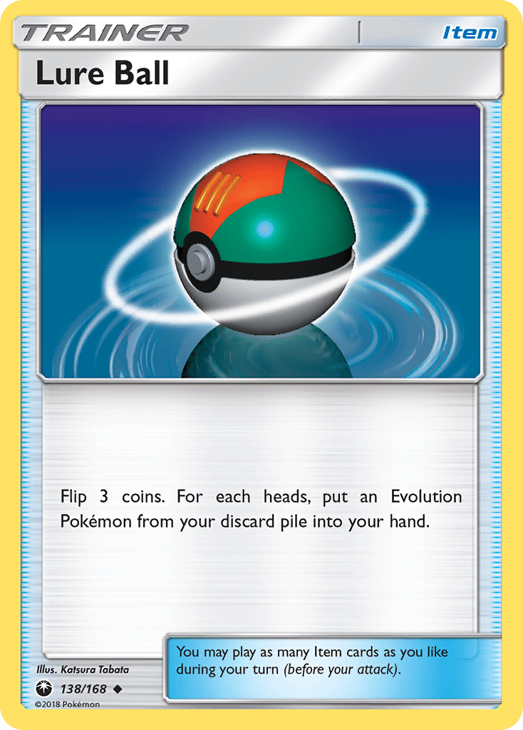 Lure Ball (138/168) [Sun & Moon: Celestial Storm] Pokemon Single Pokémon  | Multizone: Comics And Games