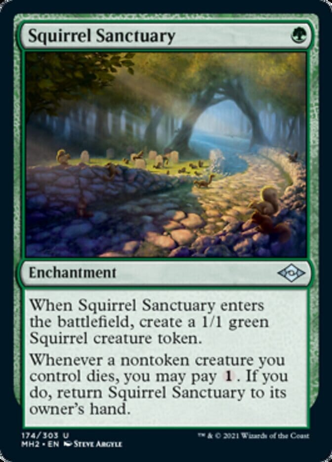 Squirrel Sanctuary [Modern Horizons 2] MTG Single Magic: The Gathering  | Multizone: Comics And Games