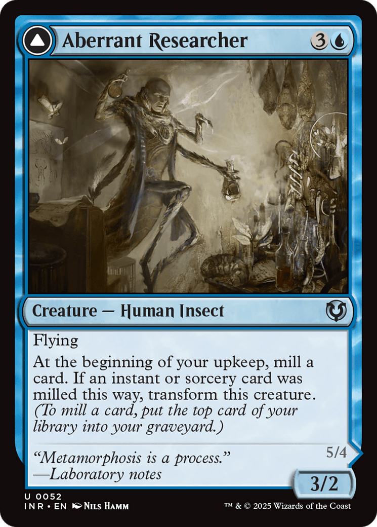 Aberrant Researcher // Perfected Form [Innistrad Remastered] MTG Single Magic: The Gathering  | Multizone: Comics And Games