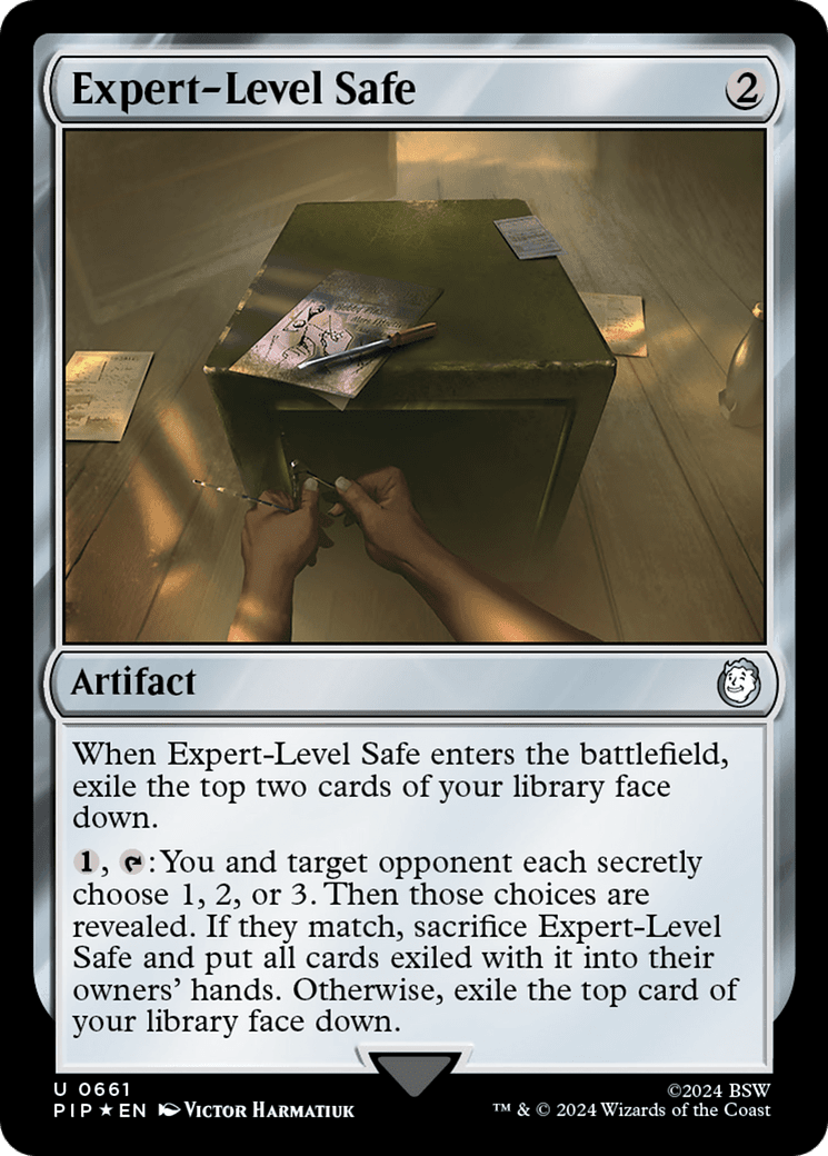 Expert-Level Safe (Surge Foil) [Fallout] MTG Single Magic: The Gathering  | Multizone: Comics And Games