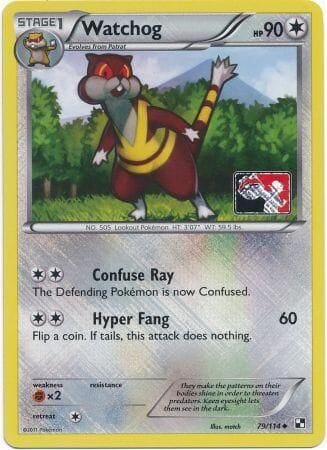 Watchog (79/114) (League Promo) [Black & White: Base Set] Pokemon Single Pokémon  | Multizone: Comics And Games
