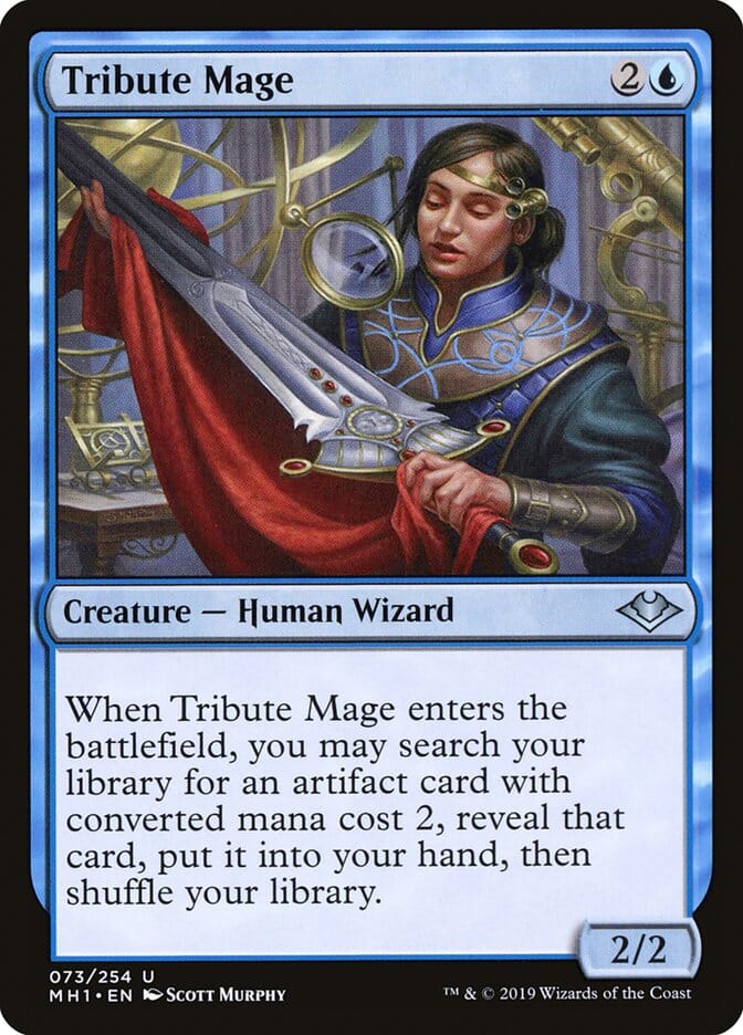 Tribute Mage [Modern Horizons] MTG Single Magic: The Gathering  | Multizone: Comics And Games