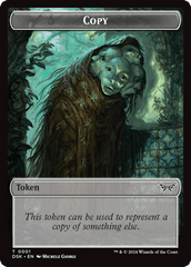 Horror // Copy Double-Sided Token [Duskmourn: House of Horror Tokens] MTG Single Magic: The Gathering  | Multizone: Comics And Games