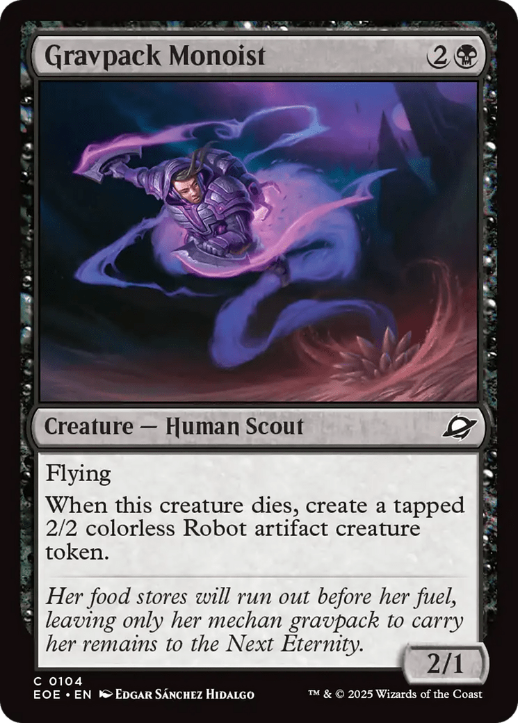 Gravpack Monoist [Edge of Eternities] MTG Single Magic: The Gathering  | Multizone: Comics And Games